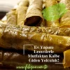 Anne Tarifiyle Yapılmış Yaprak Sarması