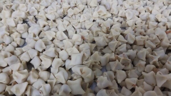 Mantı, ev mutfağında hazırlanmış doğal sunum