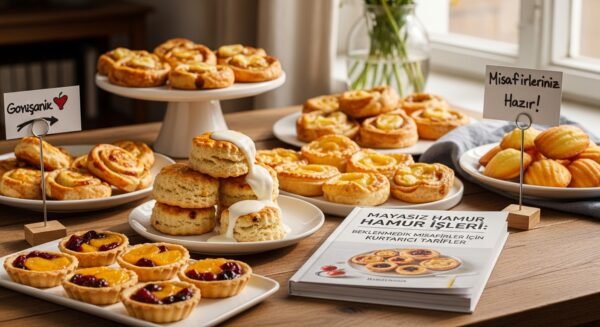 Maya Derdine Son: Çat Kapı Misafir İçin Kurtarıcı Mayasız Poğaça Önerileri