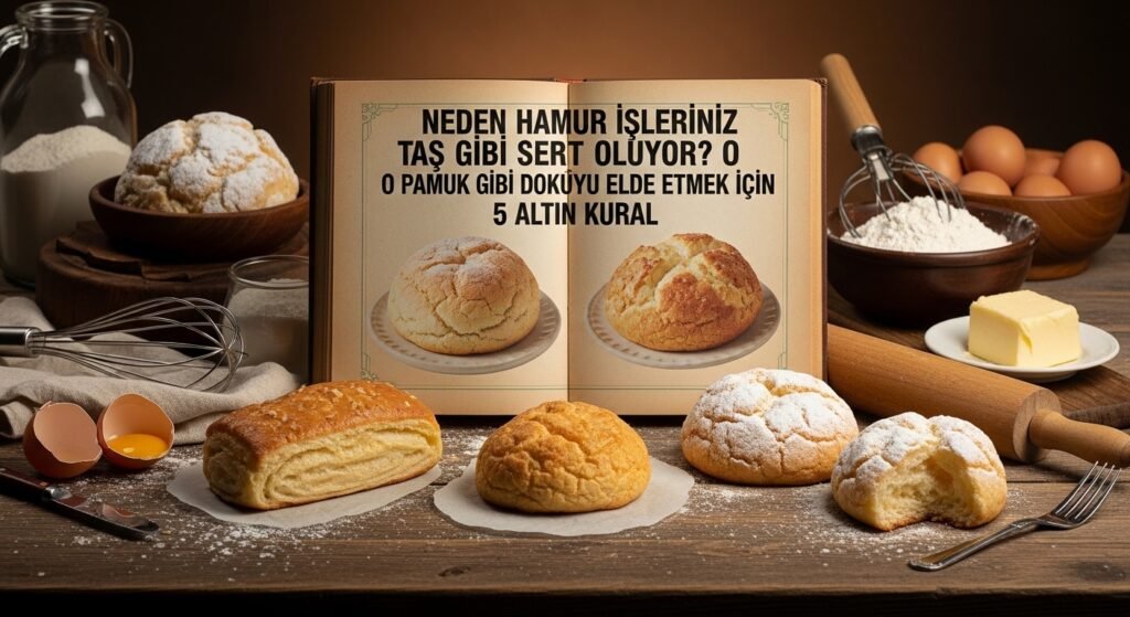 Poğaçalarınız Neden Taş Gibi Oluyor? İşte “Pamuk” Kıvamını Yakalamanın 5 Altın Kuralı Poğaçalarınız Neden Taş Gibi Oluyor? İşte “Pamuk” Kıvamını Yakalamanın 5 Altın Kuralı